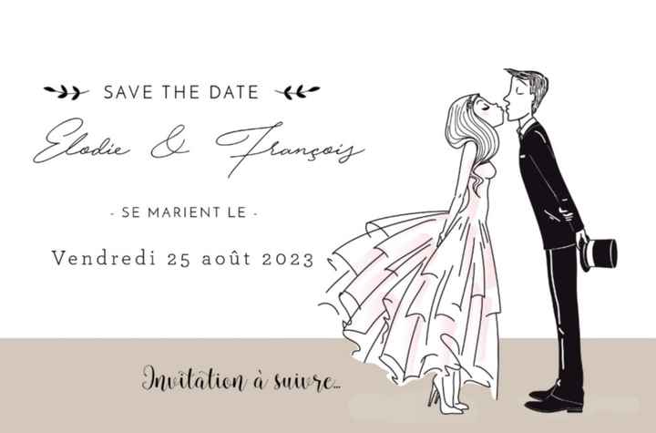 save the date - 1