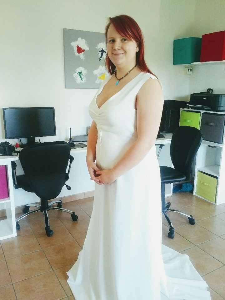 Première étape de la conception de ma robe - 2