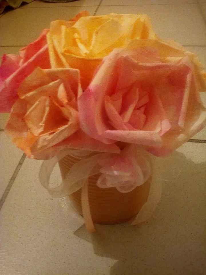 Fausse fleur pour/contre - 1