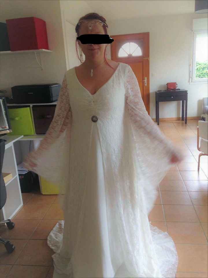 Avancées sur ma robe - 2