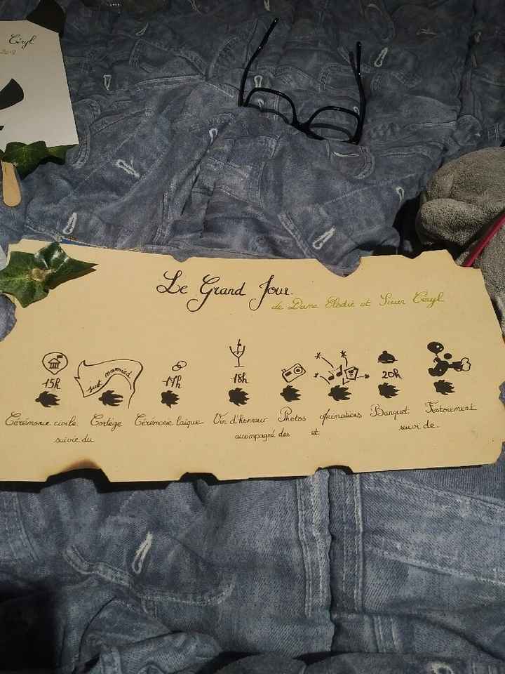 Les ateliers crea : programme du jour et de la cérémonie - 3