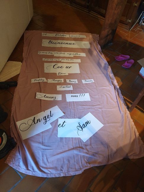 Affiche de bienvenue. 6