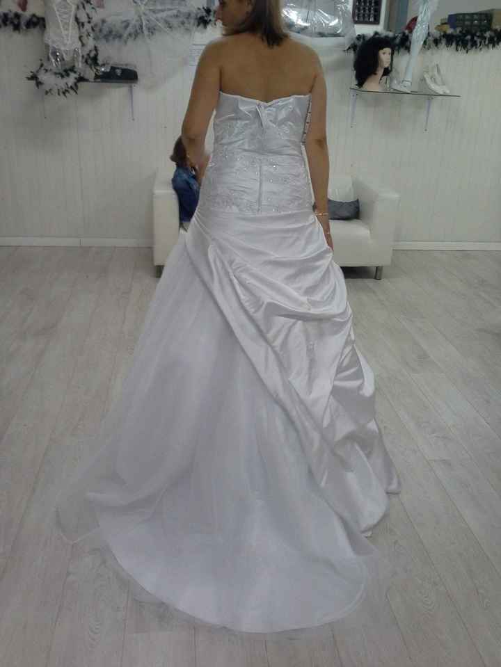 Arrière avant l'installation des bretelles