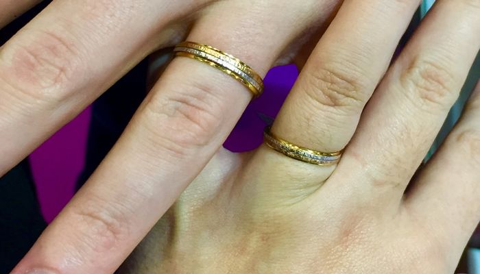 Alliances trouvées 👰🏻🤵🏼💍💙