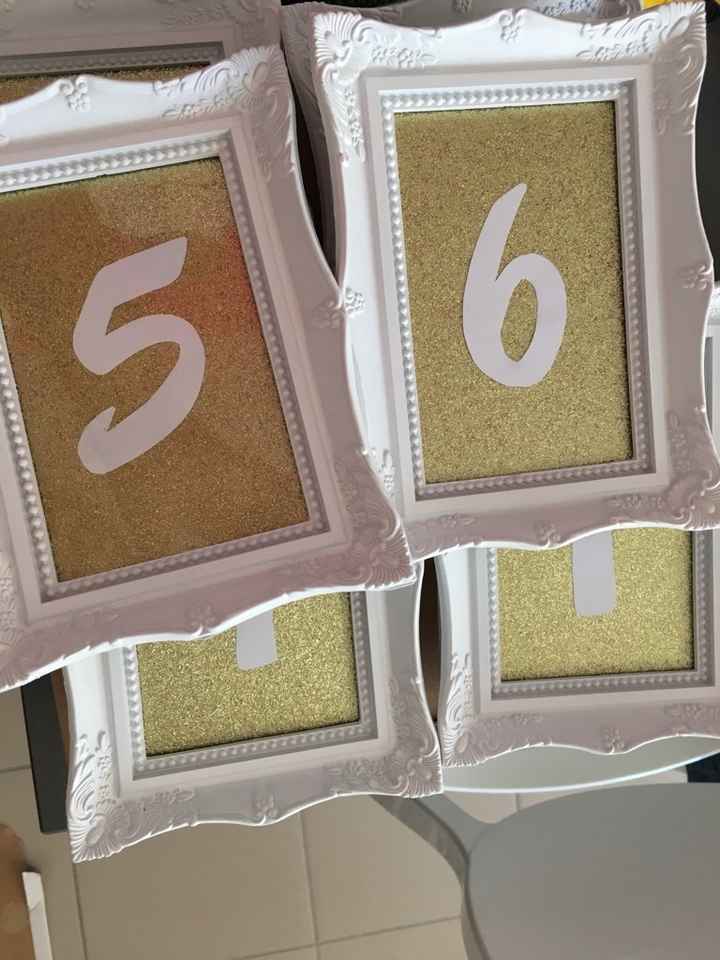 Mes numéros de tables - 2