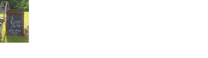 L'ardoise pour le menu