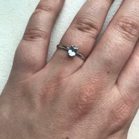 Et vous à quoi ressemble votre bague de fillancailles ? - 1