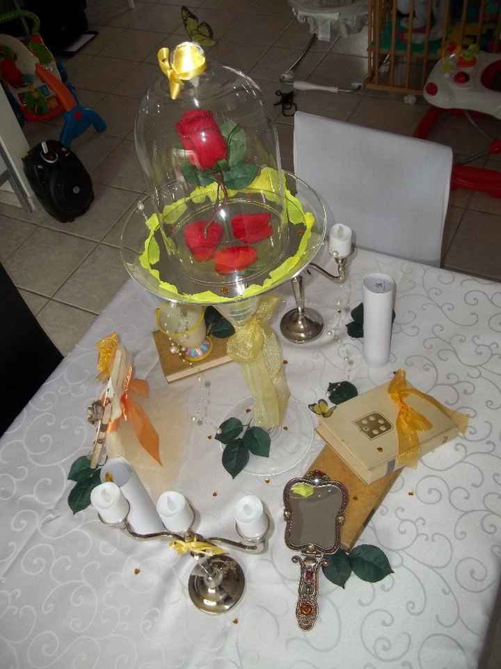 la belle et la bete deco