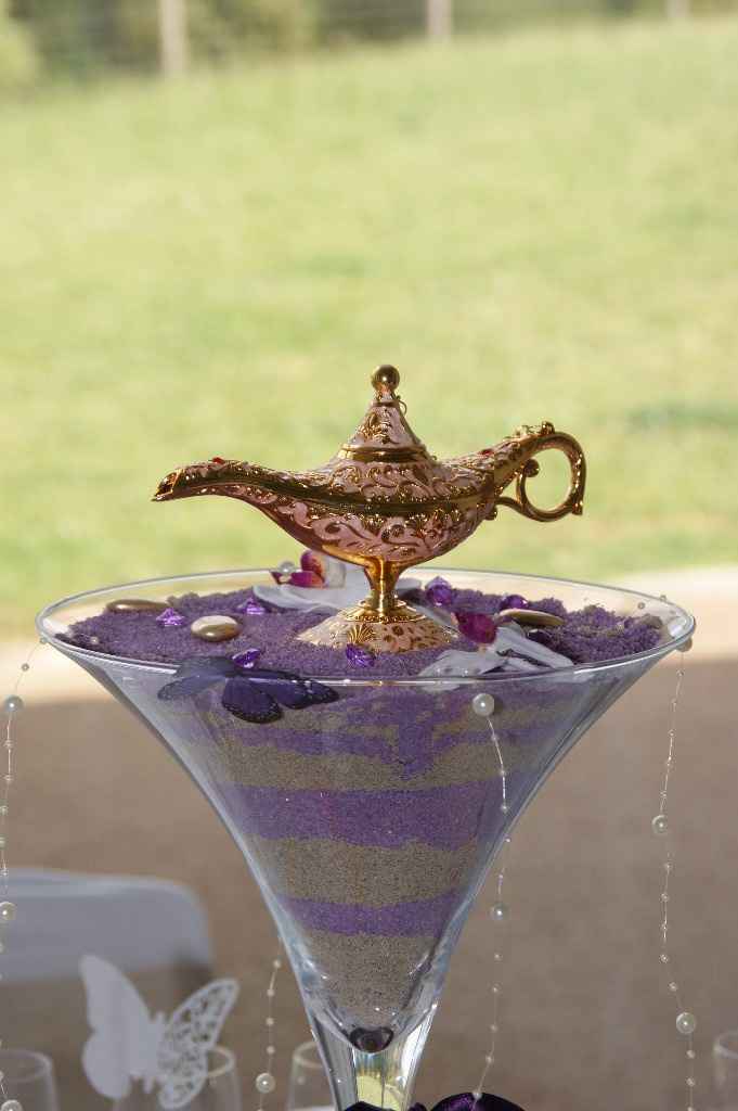 centre de table aladdin