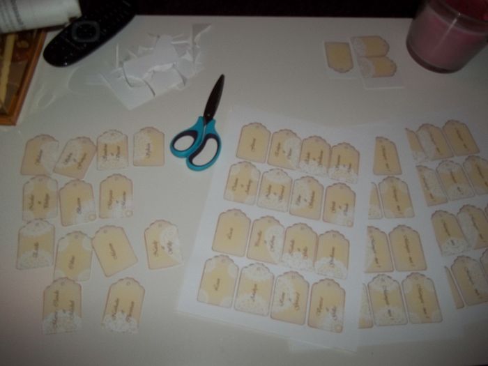 etiquettes de fioles 