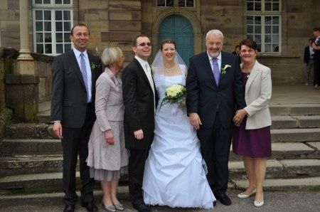 Photo avec nos parents