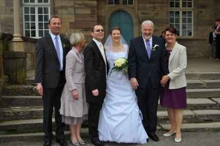 Photo avec nos parents