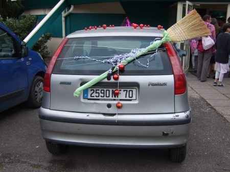 La voiture balai