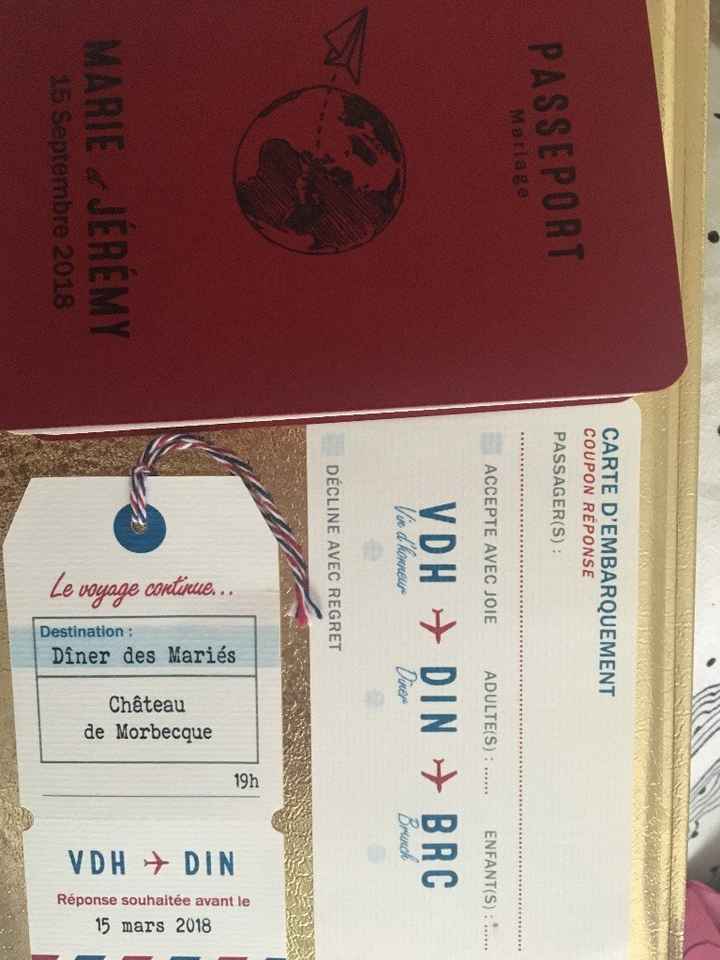 echant faire part passeport