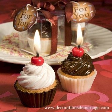Bougie cupcake