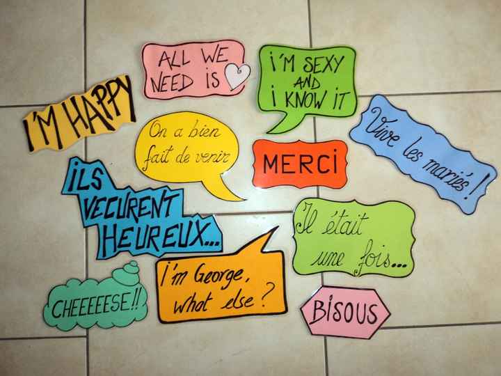 Accessoires photobooth