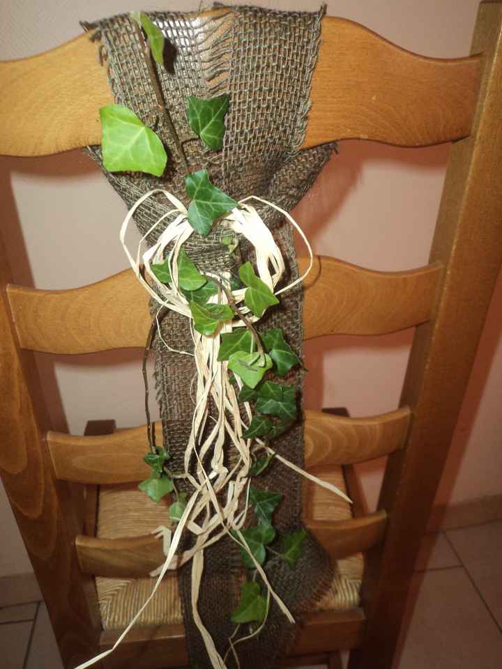 Déco de chaise