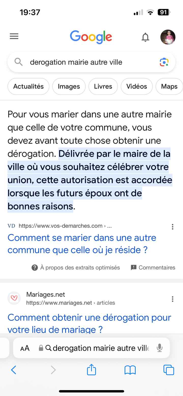 ✨ Dérogation mairie ✨ - 1