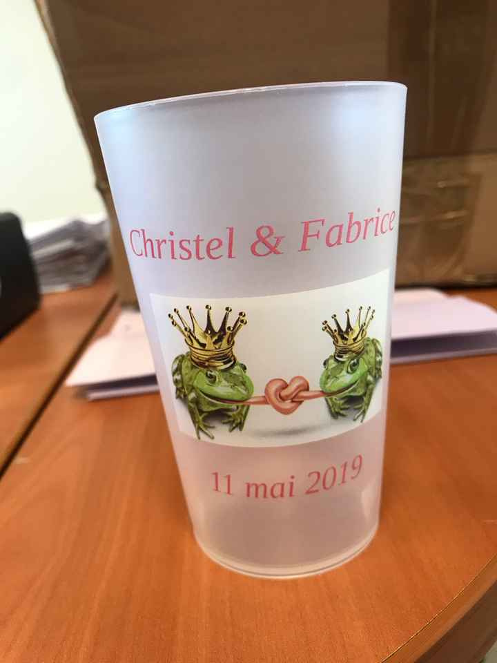 Gobelets personnalisés - 2