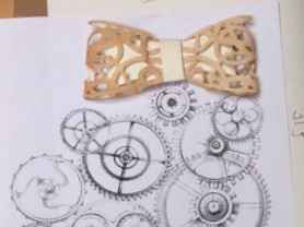  Noeud papillon en bois suite - 1