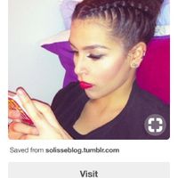 Coiffure pour cheveux afro - 1