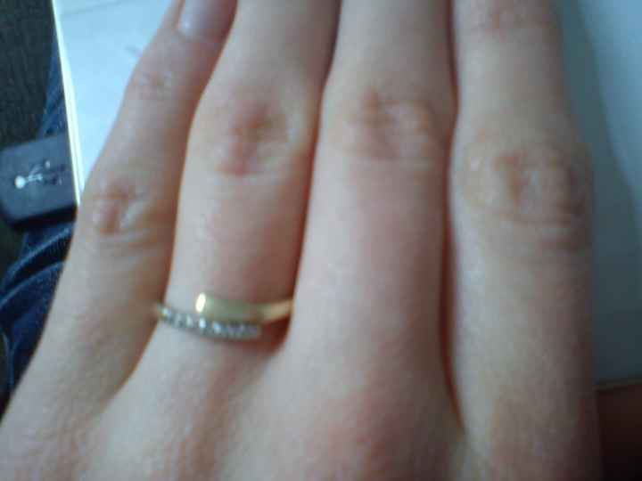 Ma bague de fiancaille