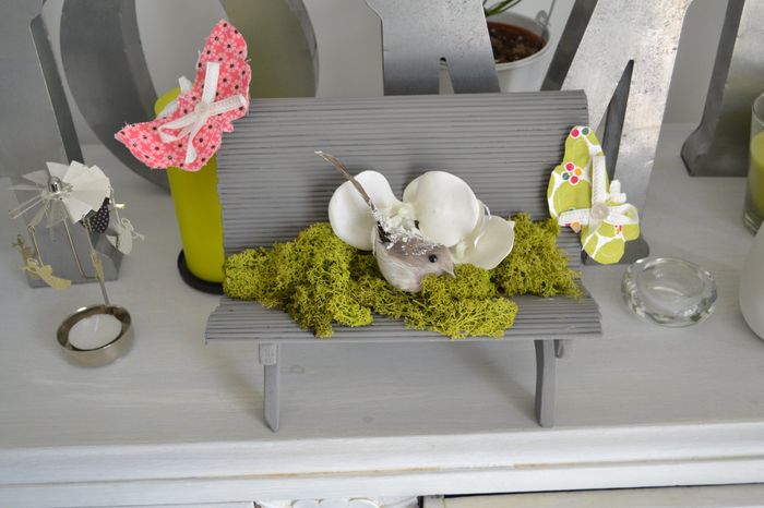centre de table banc
