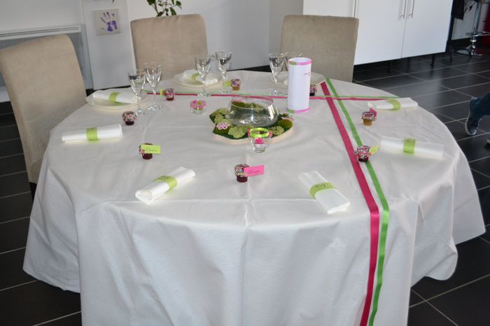essai déco de table