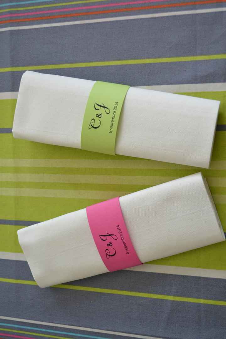 ronds de serviette