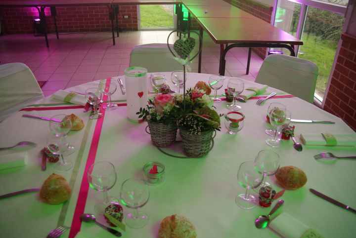 centre de table les petits paniers