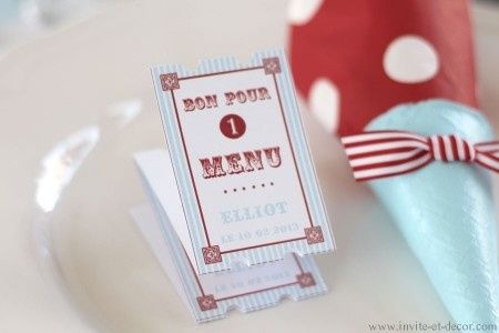 menus