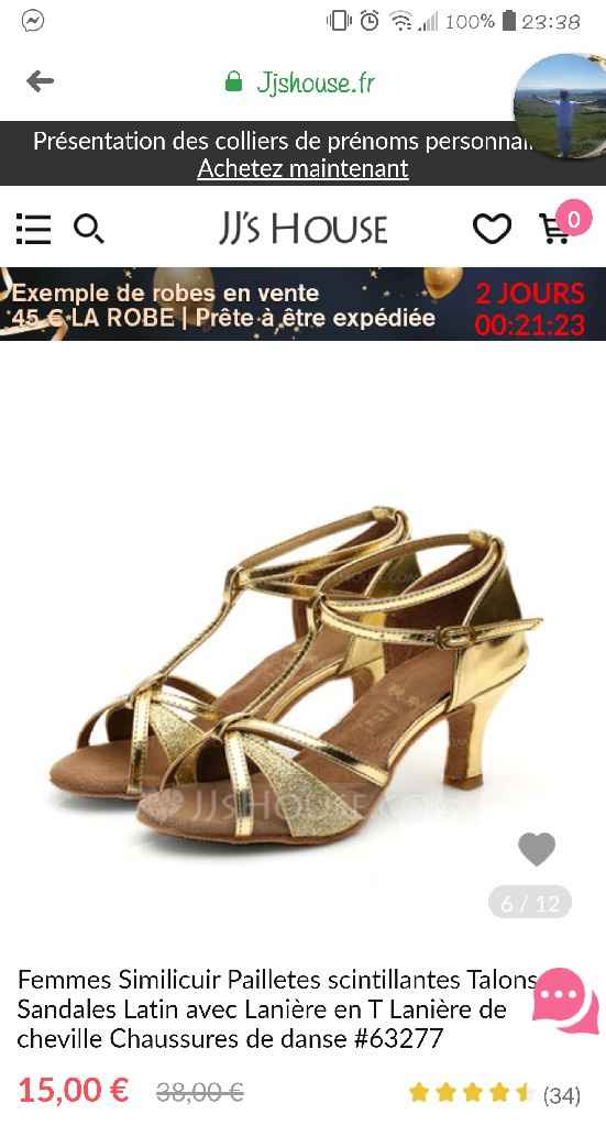 Chaussure de mariée - 1