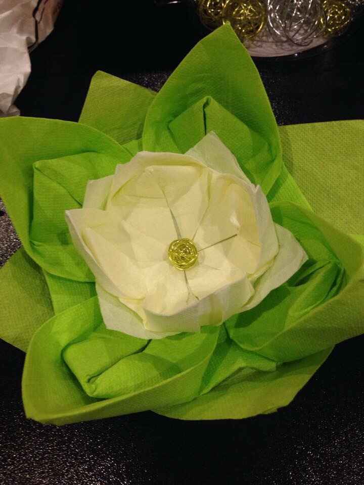 Pliage serviettes aidez moi ! - 1