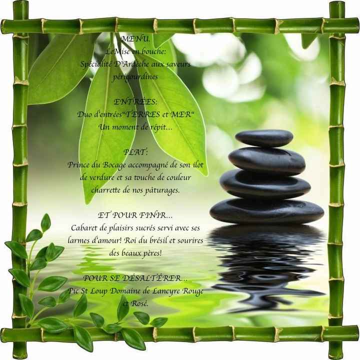 Menu! et besoin de vos lumières en informatique - 1