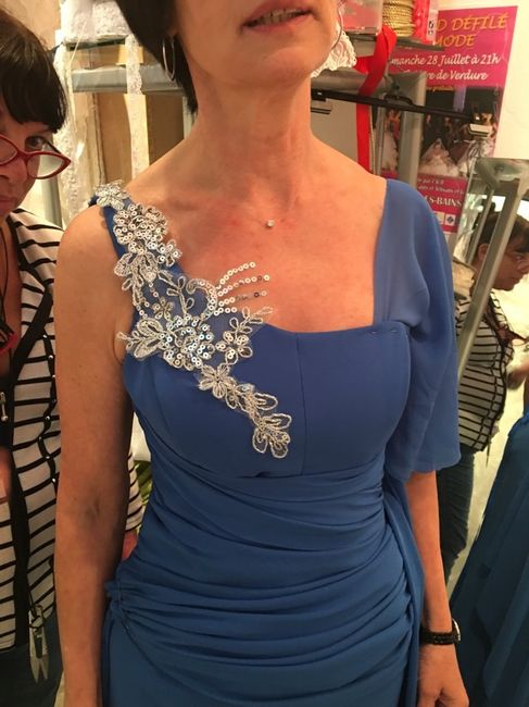 Robe du mariage civil et tenue de ma maman - 5