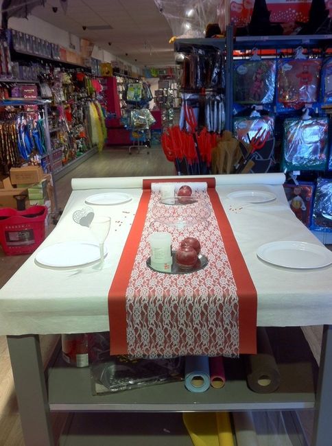 Déco table invites - 1