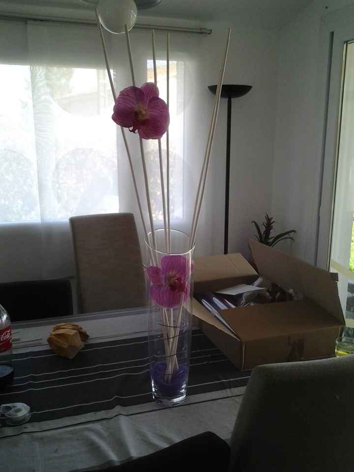 Diy de nos vases entrée de la salle de réception - 1