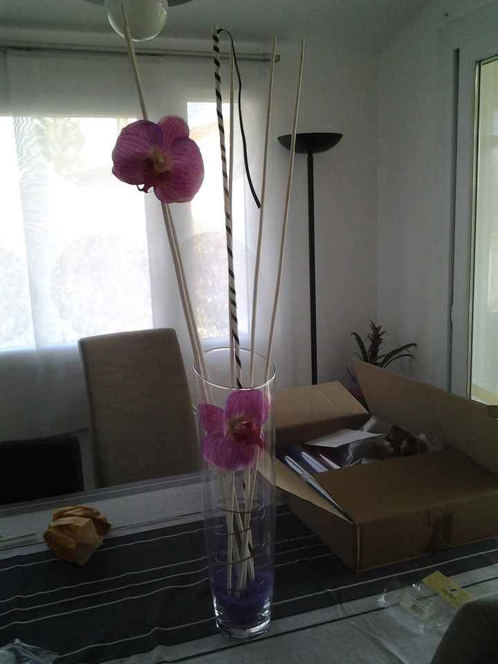 Diy de nos vases entrée de la salle de réception - 1