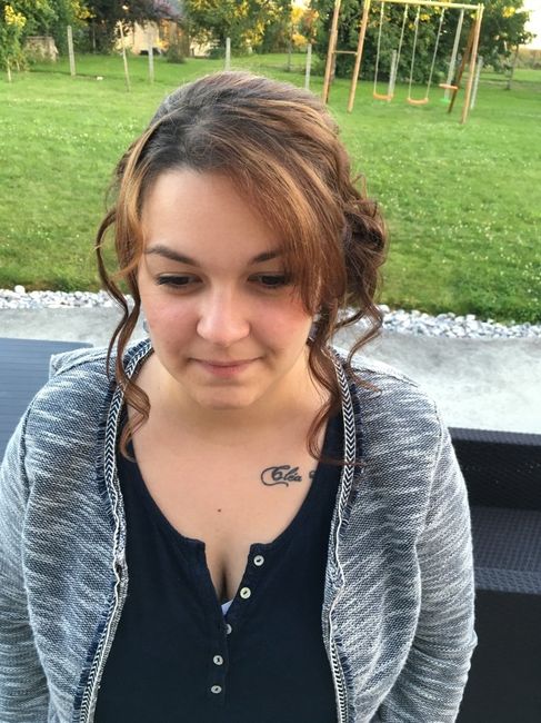 Mon dernier essaie coiffure à 17js du mariage - 5