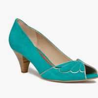 Chaussures talons petit emeraude- Bocage