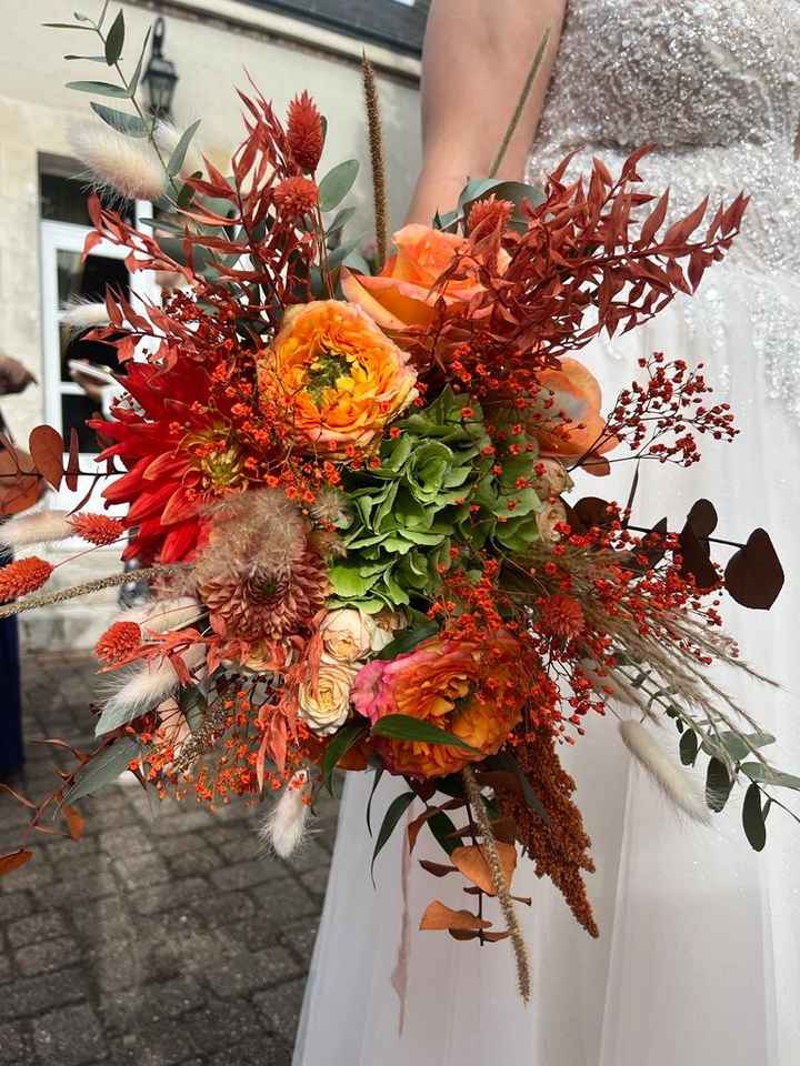 Automne nuptial : bouquet 1 ou 2 ? - 1