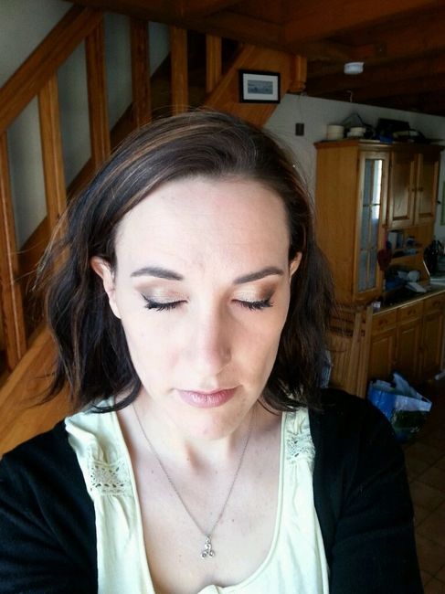 Essai maquillage, triste :( - 2