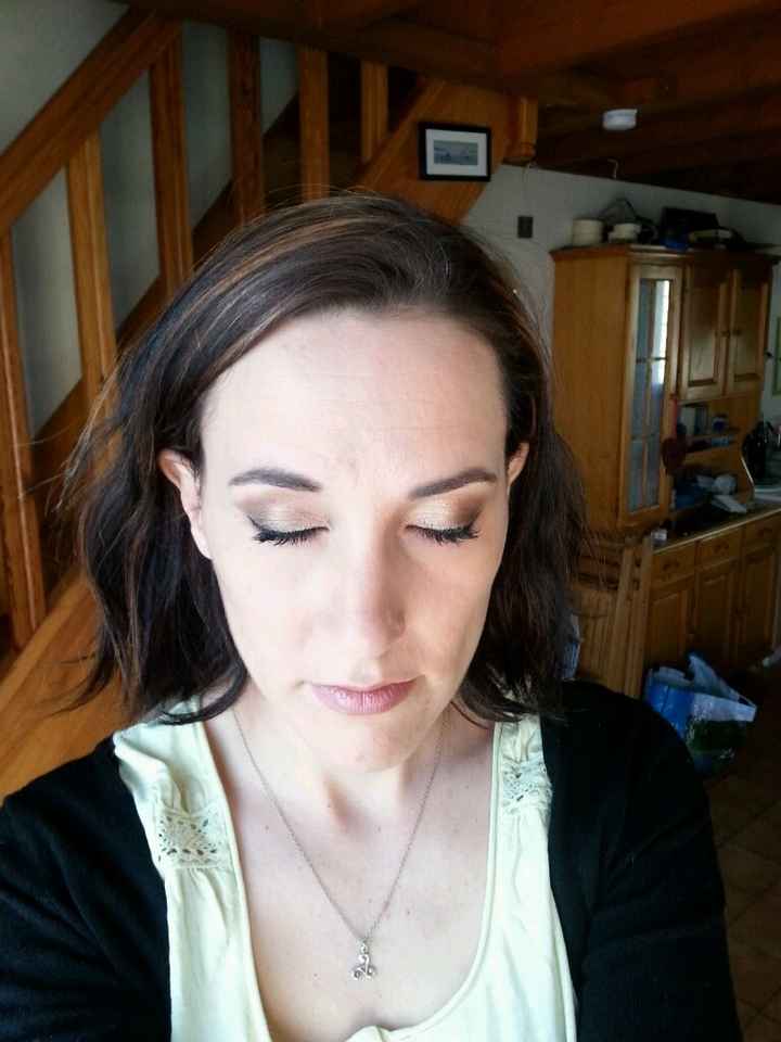 Essai maquillage, triste :( - 2