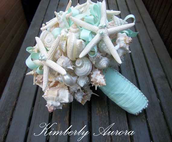 Bouquet mariee coquillage - 2