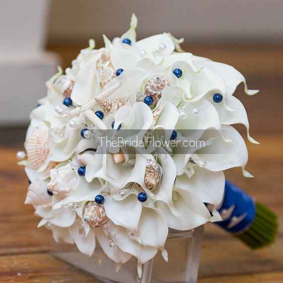 Bouquet mariee coquillage - 3