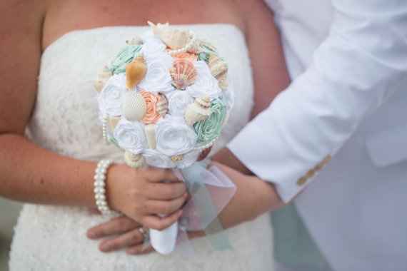 Bouquet mariee coquillage - 4