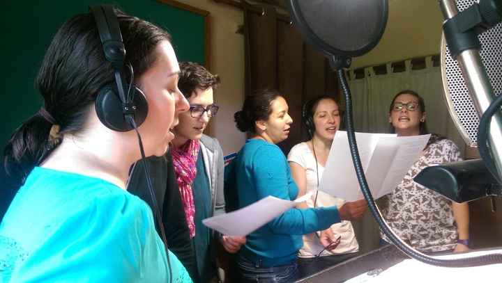 Enregistrement chanson EVJF