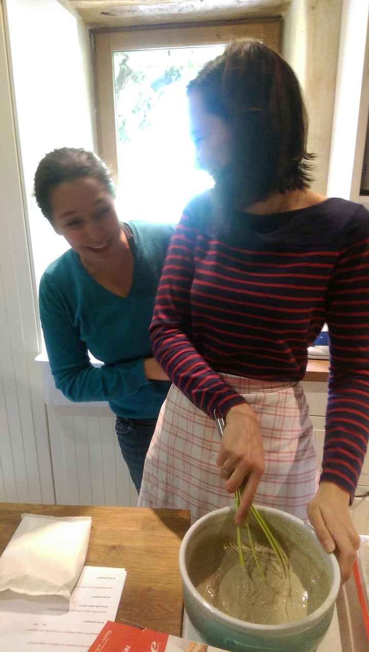 Préparation galettes EVJF