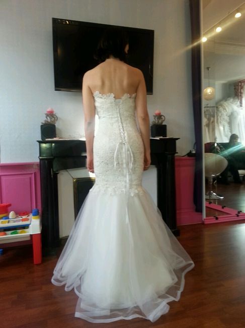 Modèle d'essai de ma robe
