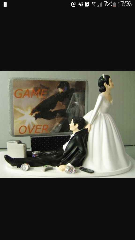 Ton mariage au premier regard : le CAKE TOPPER - 1